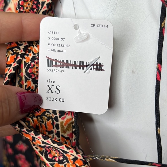 Free People Stevie printed tunic dress in multi size XSmall - Picture 4 of 8